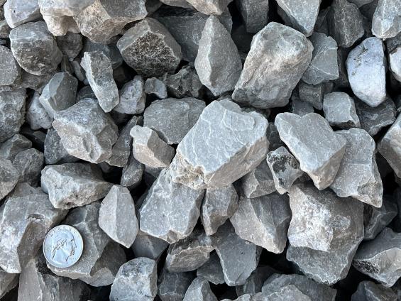 Limestone Clear Chips - 2"