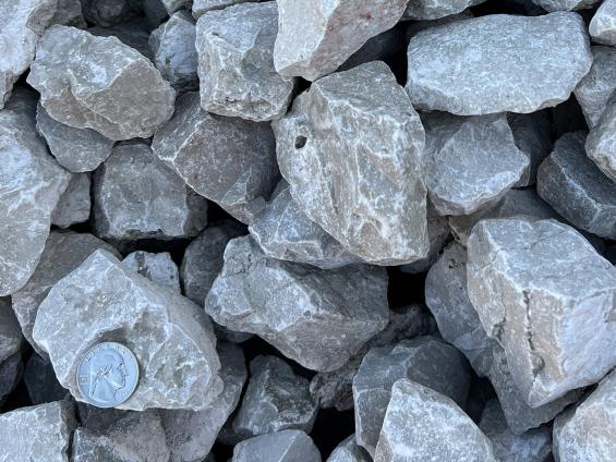 Limestone Clear Chips - 3"